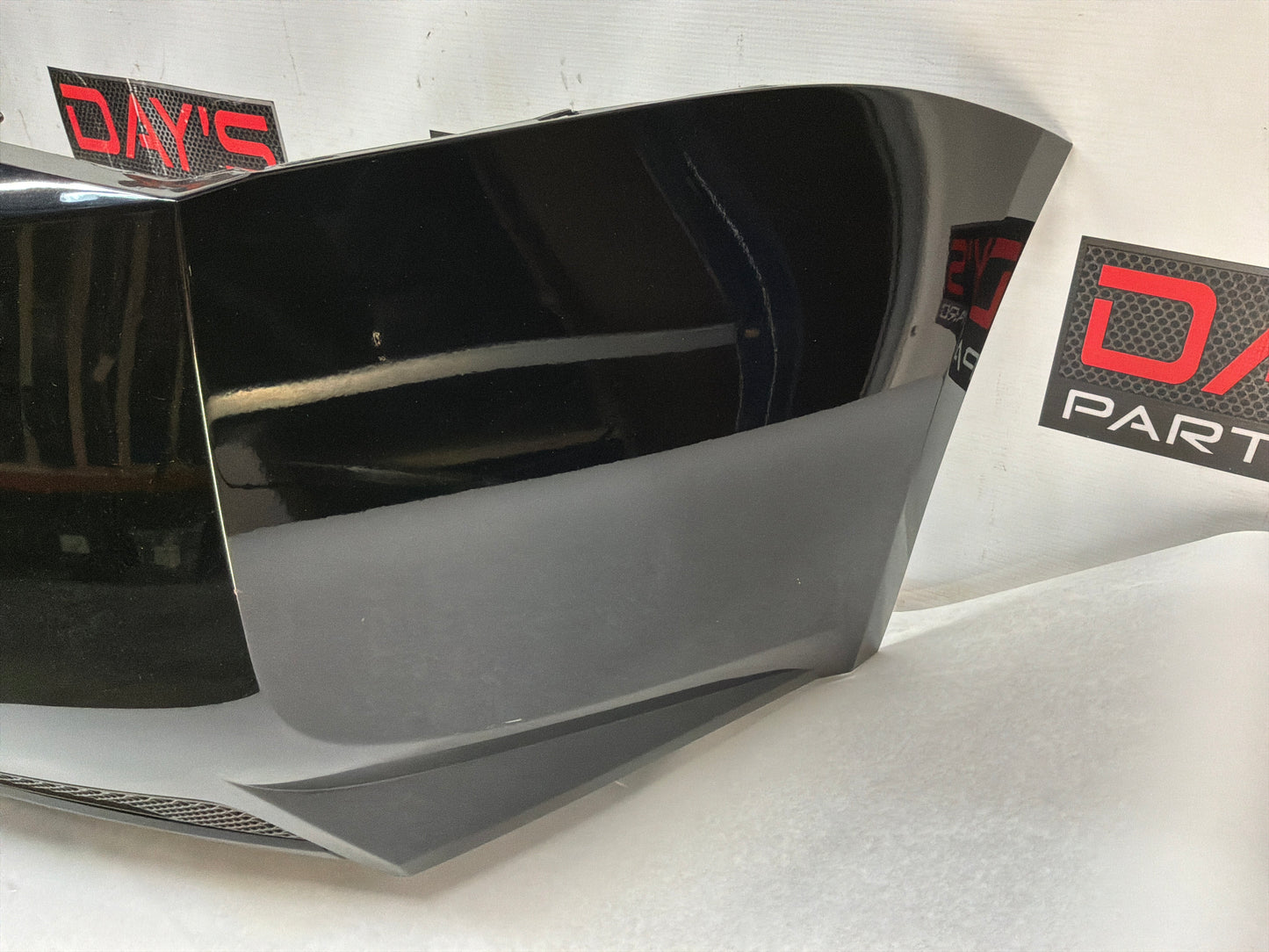 2011 Cadillac CTS-V Coupe Complete Rear Bumper Black OEM