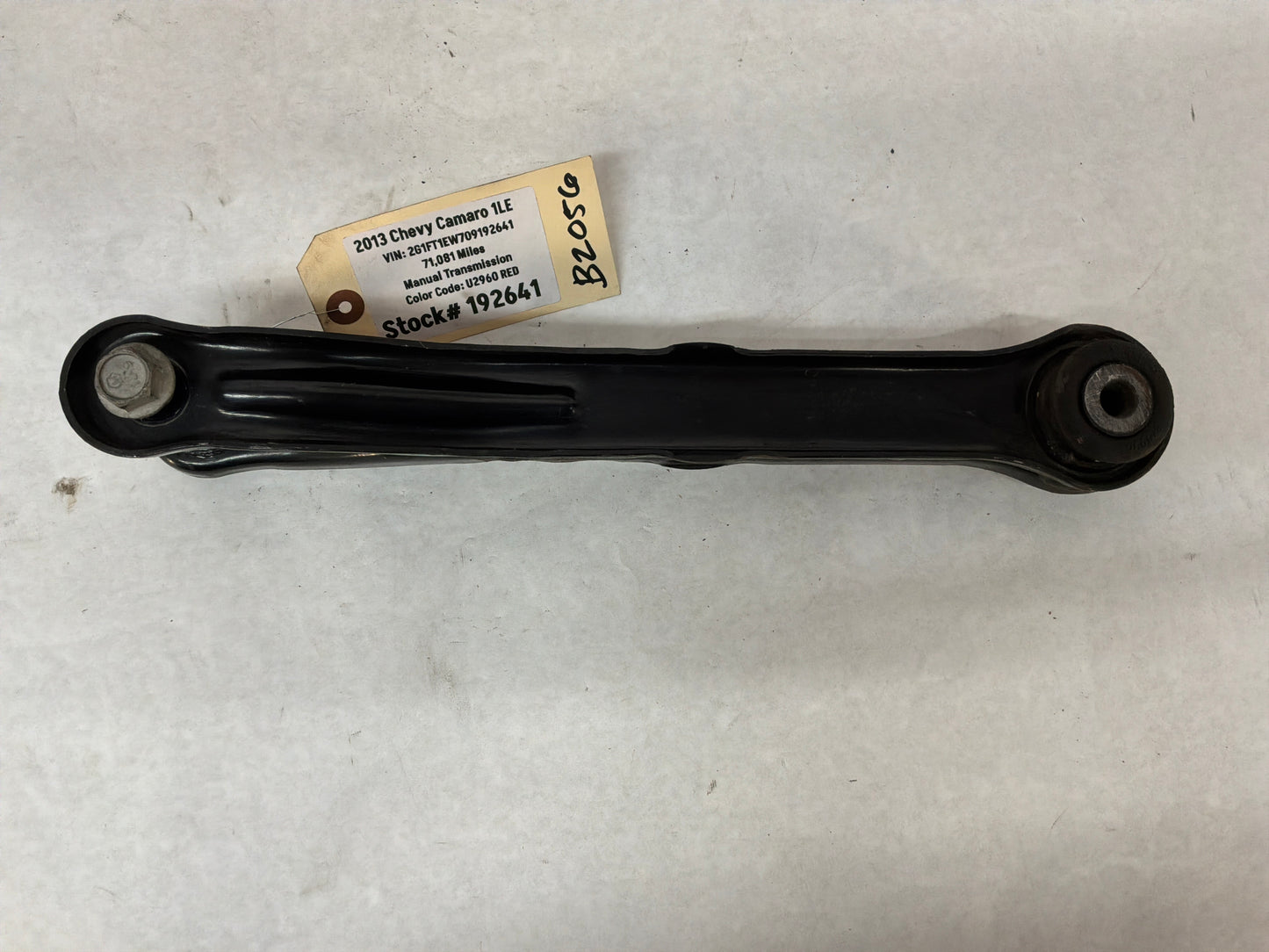 2013 Chevy Camaro 1LE LH Driver Rear Suspension Trailing Arm OEM
