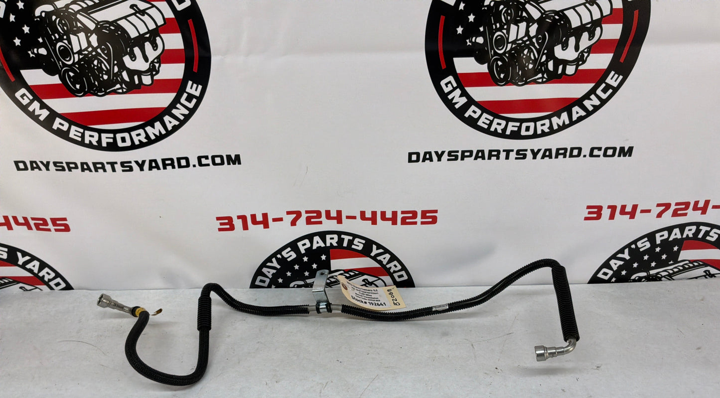 2013 Chevy Camaro 1LE Fuel Gas Line Hose Tube Pipe OEM