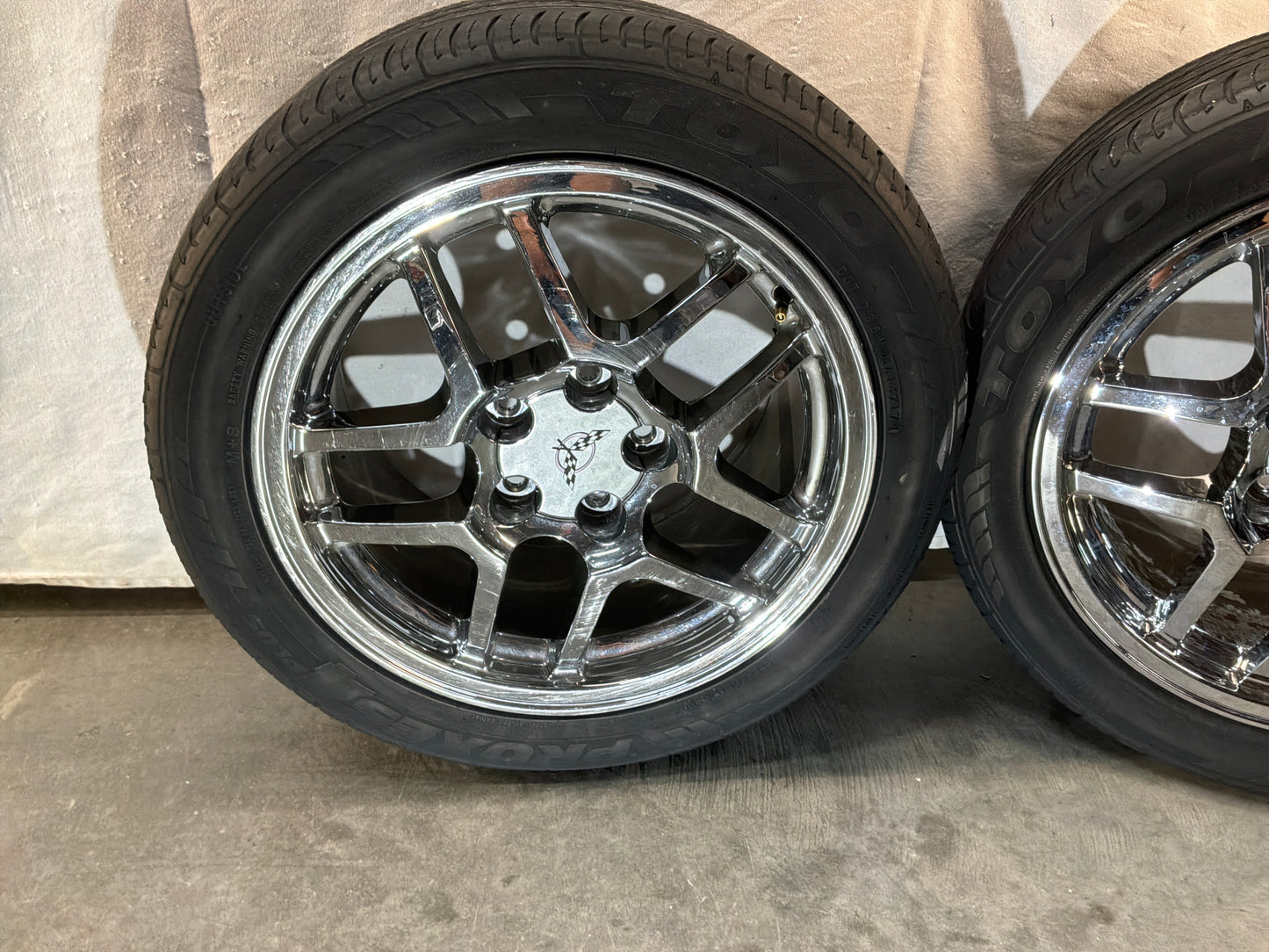 Corvette C5 Z06 Reproduction Wheels and 275/40R17 Toyo Proxes Tires