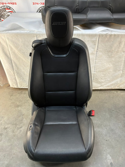 2013 Chevy Camaro 1LE Seats Front and Rears Black Leather OEM