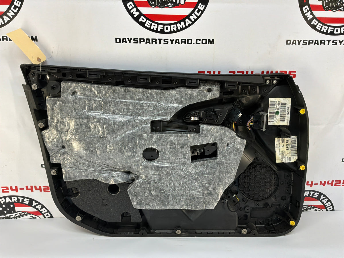 2014 Chevy Caprice PPV RH Passenger Front Door Panel OEM
