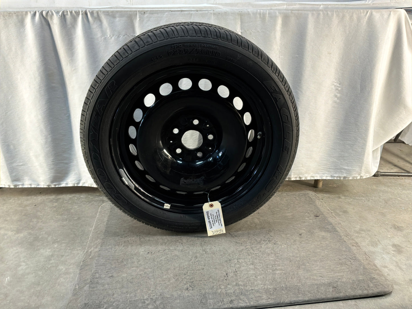 2012 Chevy Caprice PPV  Factory OEM 19X8 Spare Wheel & Tire - Day's Parts Yard
