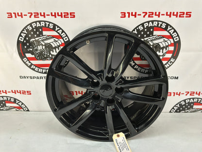 2014 Chevy SS Sedan Black Front Wheel 20x8.5 OEM