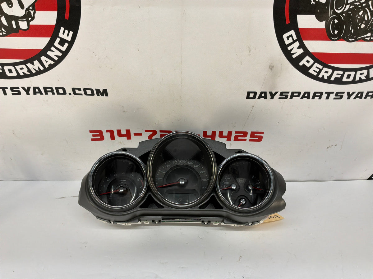 2009 Cadillac CTS-V Gauge Cluster Speedometer Instrument Panel OEM 117K