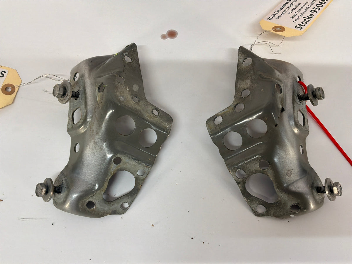 2014 Chevy SS Sedan RH & LH Weld On Hood Hinge Bracket OEM