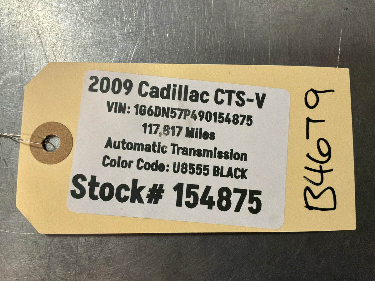 2009 Cadillac CTS-V Body Chassis Wire Wiring Harness OEM