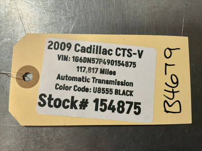 2009 Cadillac CTS-V Body Chassis Wire Wiring Harness OEM