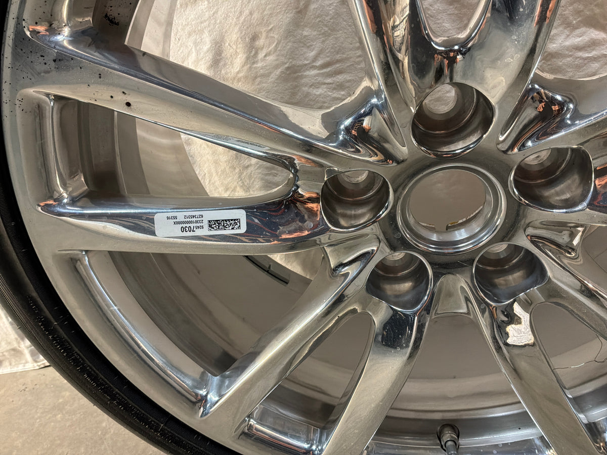 2014 Chevy SS Sedan Factory OEM Spare Wheel Rim and Tire 19X8.5 OEM