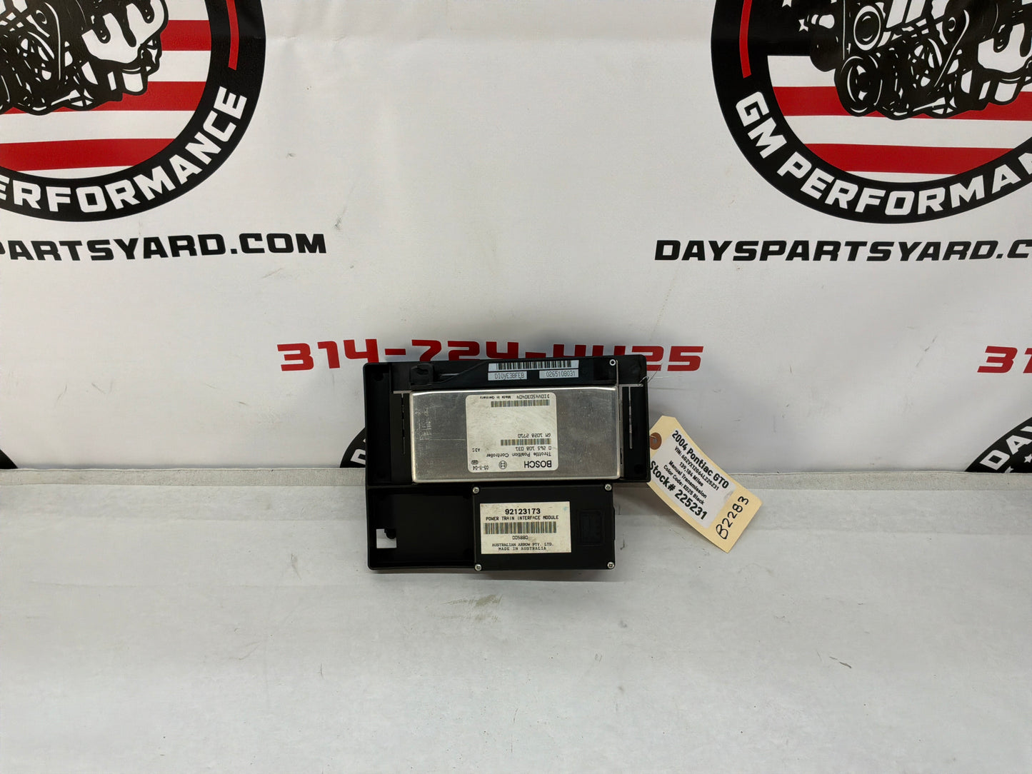 2004 Pontiac GTO Throttle Position Powertrain Interface Module OEM