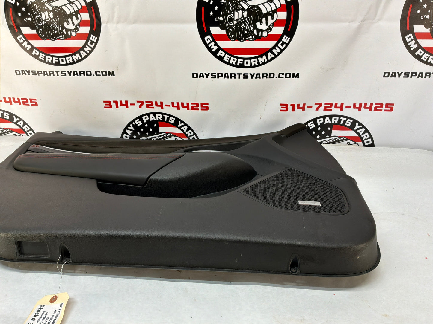 2017 Chevy SS Sedan LH Driver Front Interior Door Panel Trim OEM
