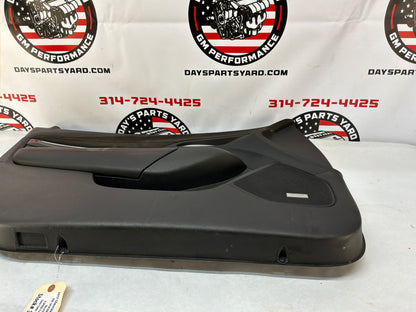 2017 Chevy SS Sedan LH Driver Front Interior Door Panel Trim OEM