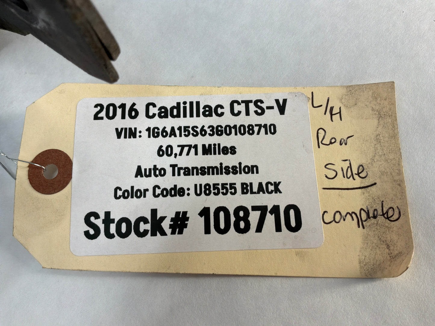 2016 Cadillac CTS-V LH Driver Rear Suspension Control Trailing Arms Rods Links Set OEM