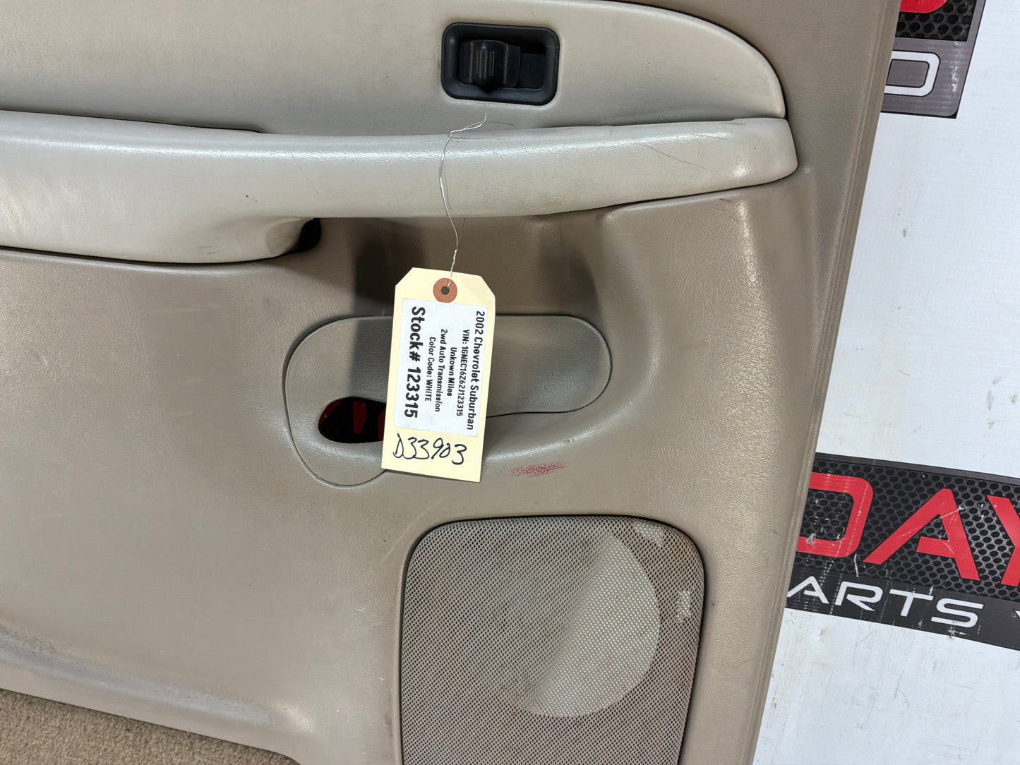 Lh rear door panel - Day's Parts Yard