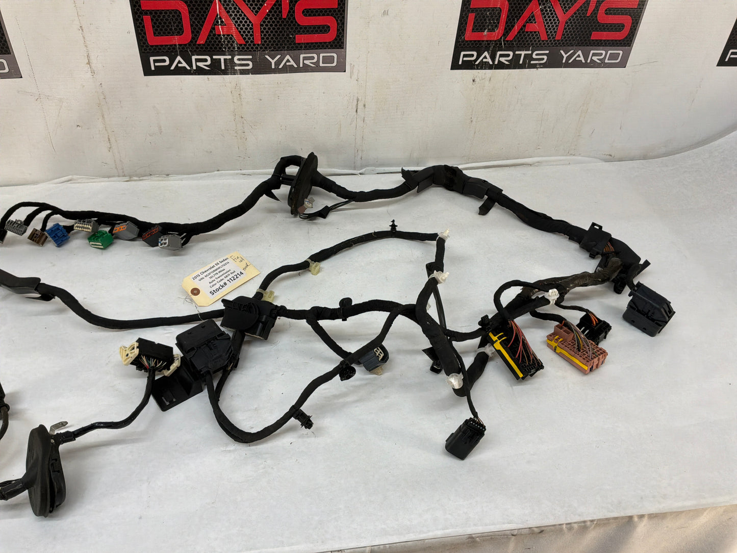 2015 Chevy SS Sedan Fire Wall Engine Bay Front Chassis Wire Wiring Harness OEM