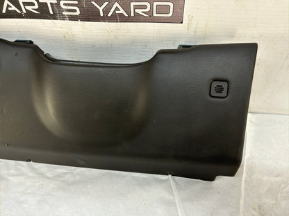 2005 Chevy C6 Corvette LH Driver Dash Knee Bolster Lower Trim Panel Switches Black OEM - Day's Parts Yard