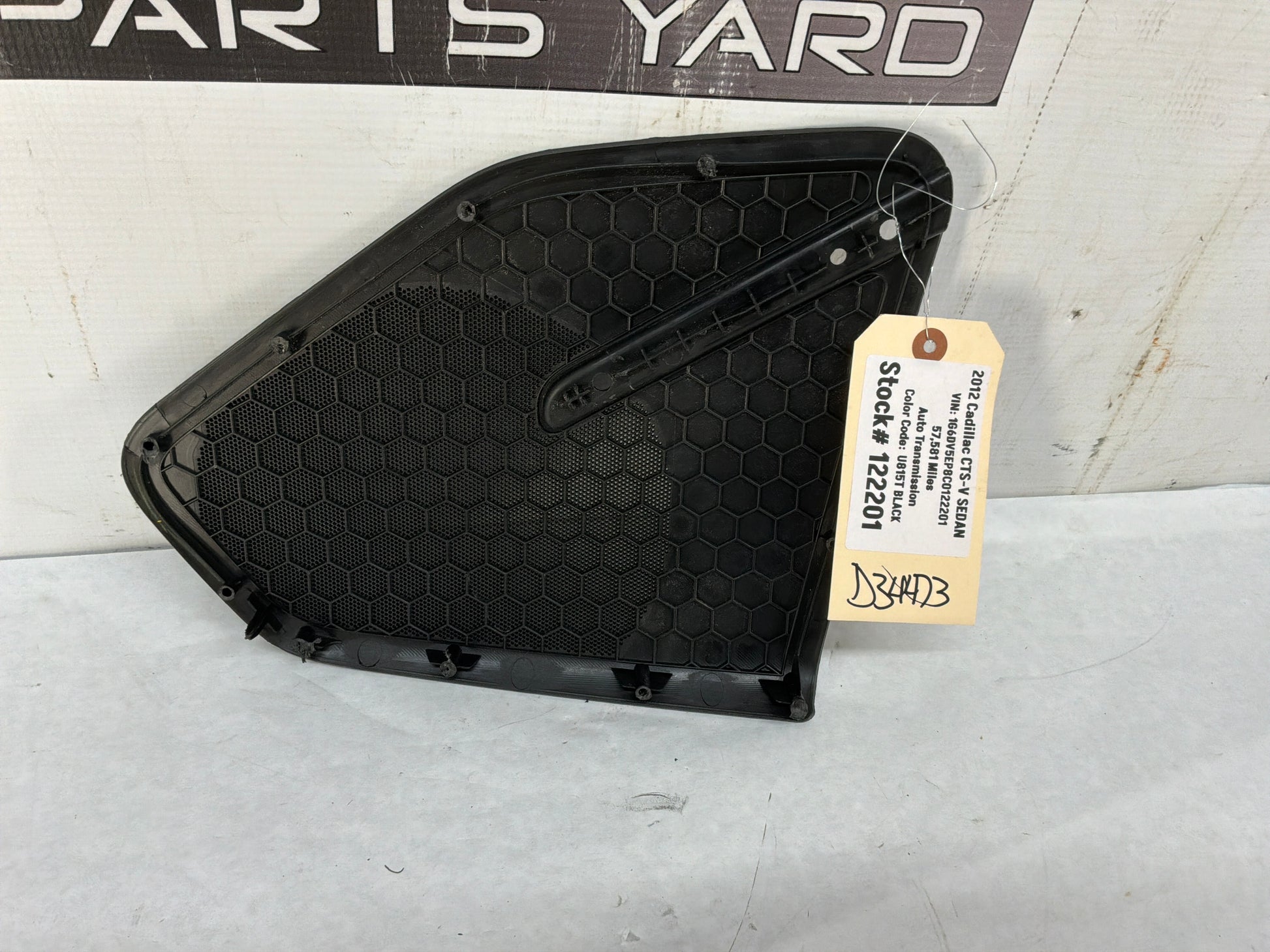 Speaker cover - Day's Parts Yard