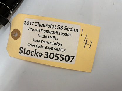 2017 Chevy SS Sedan RH & LH Windshield Window Molding Trim Moldings OEM