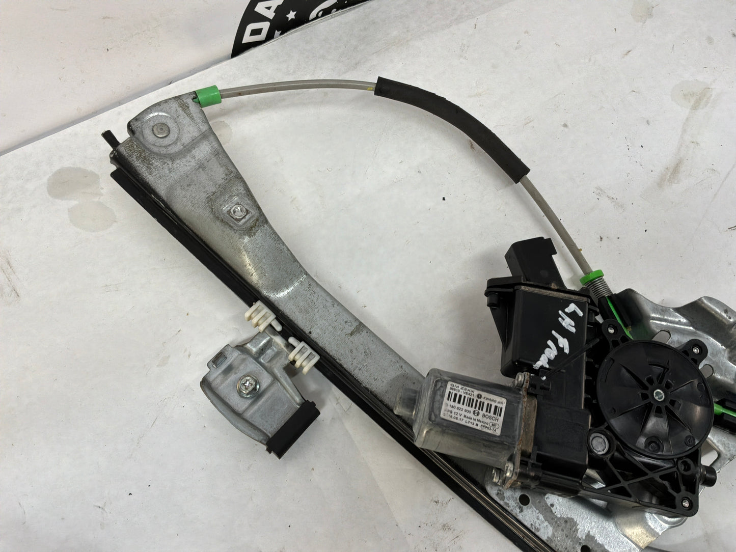 2017 Chevy SS Sedan LH Driver Front Window Regulator Motor OEM