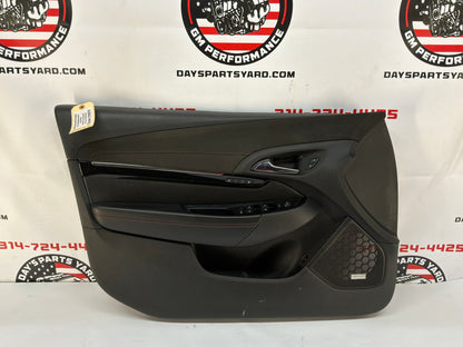 2016 Chevy SS Sedan LH Driver Front Interior Door Panel Trim OEM