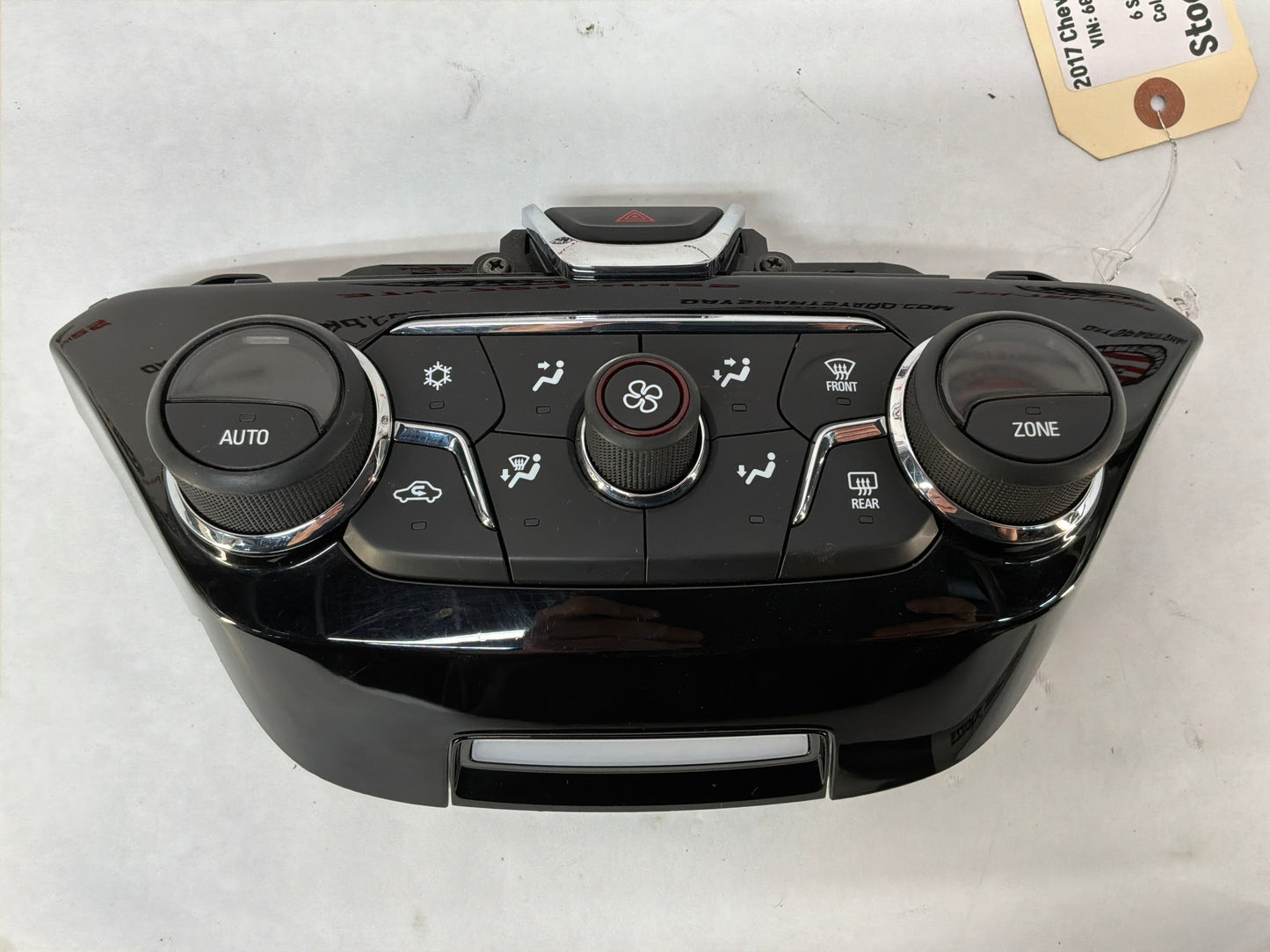 2017 Chevy SS Sedan Heater Air Conditioner HVAC Climate Controls OEM