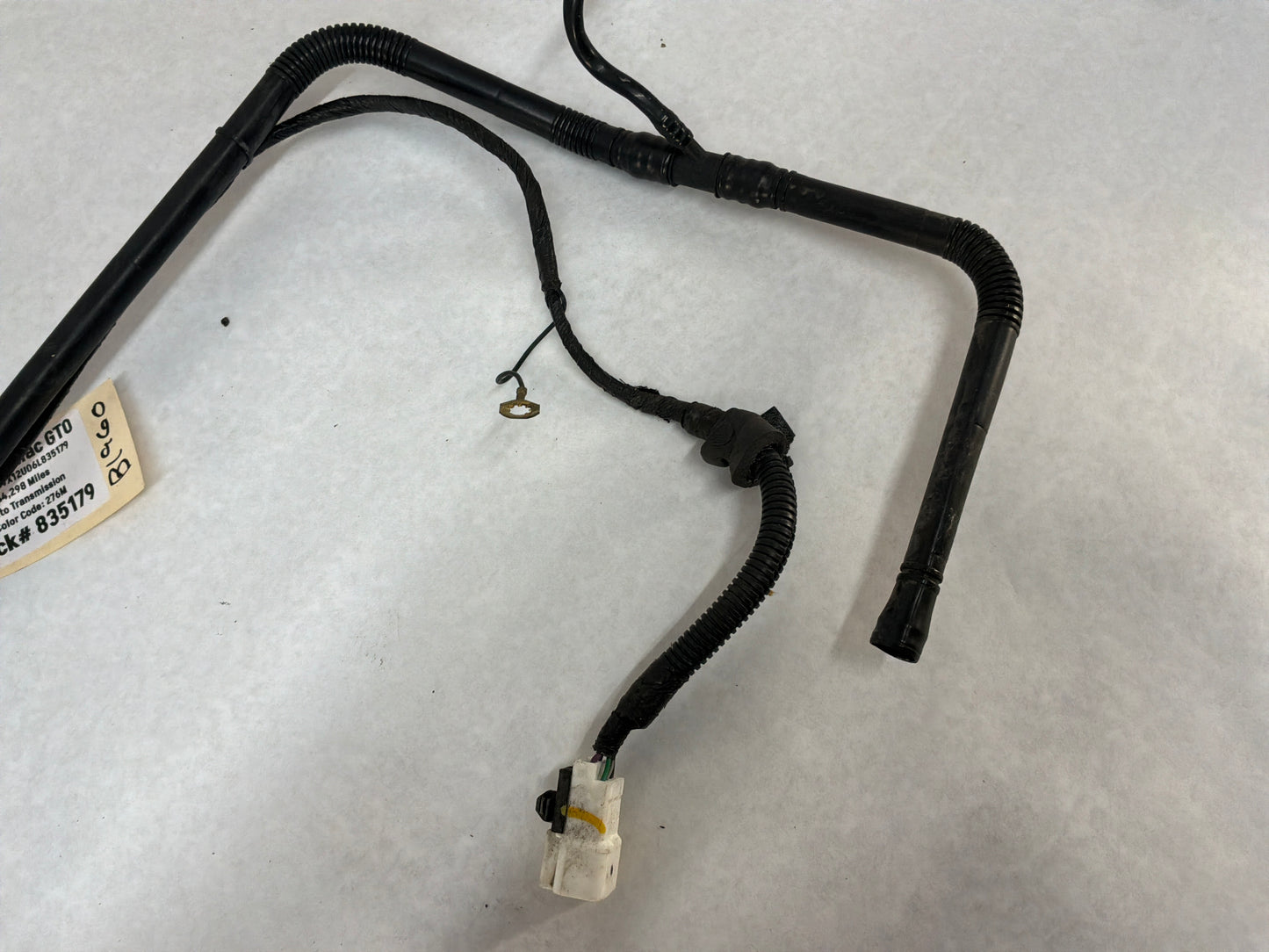 2006 Pontiac GTO Fuel Gas Tank Pump Wire Wiring Harness EVAP Hose Line Tube Pipe OEM