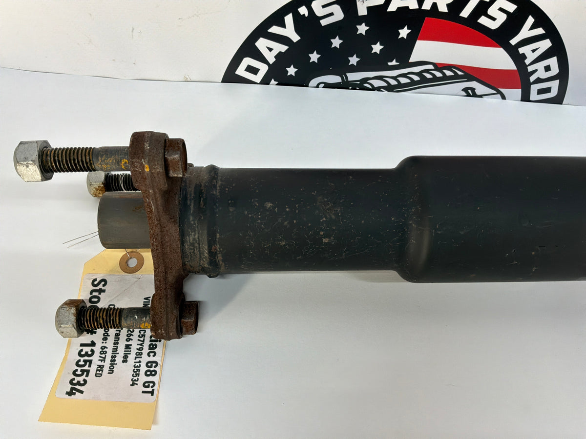 2008 Pontiac G8 GT Automatic Driveshaft Drive Shaft Propeller OEM