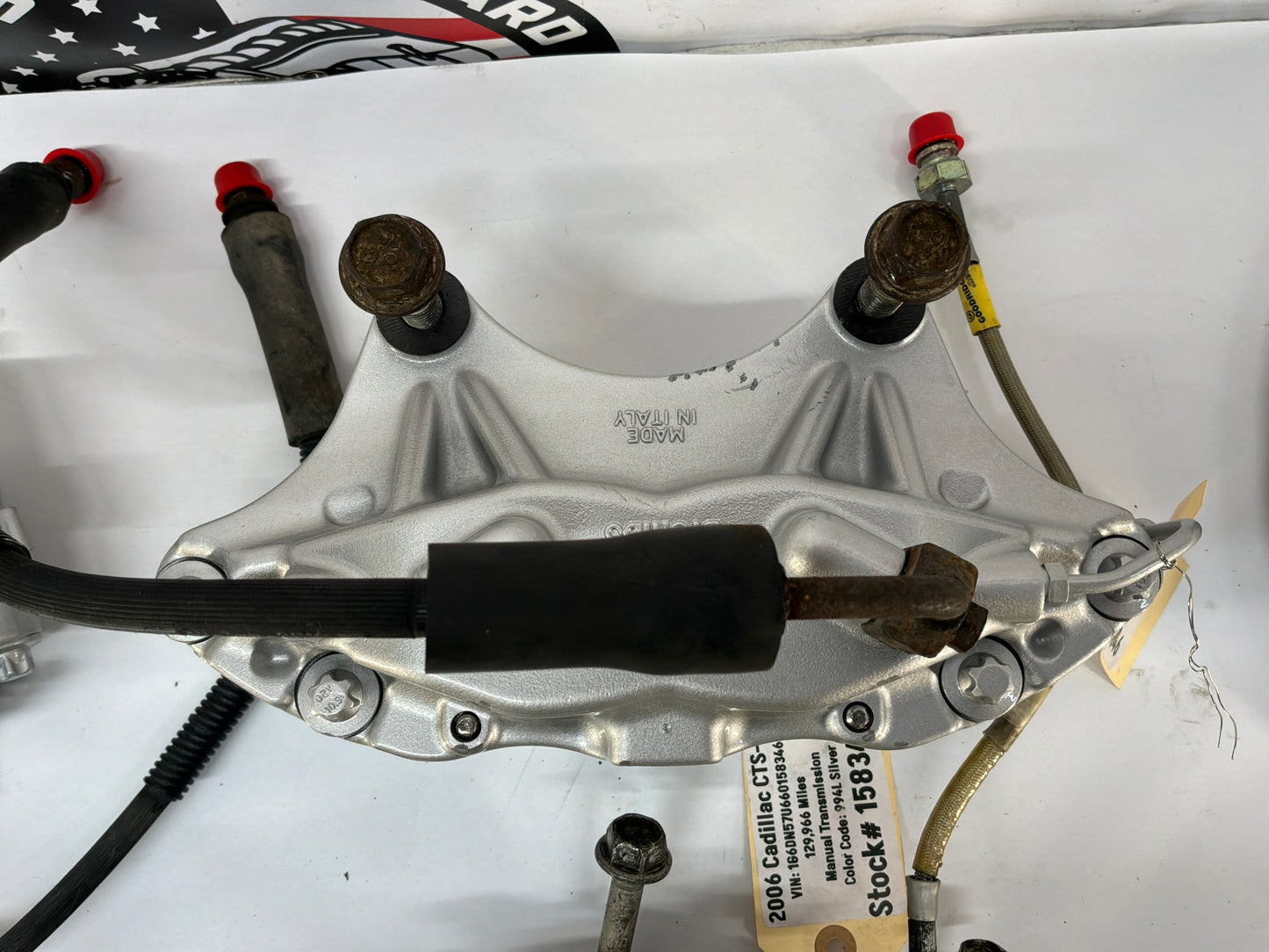 2006 Cadillac CTS-V Front and Rear Brembo Calipers w/ Rotors OEM