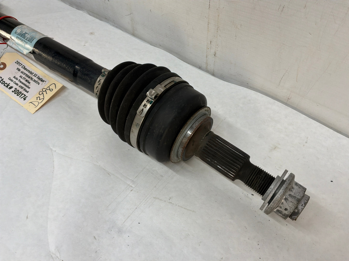 2017 Chevy SS Sedan RH Passenger Rear CV Axle Half Shaft OEM