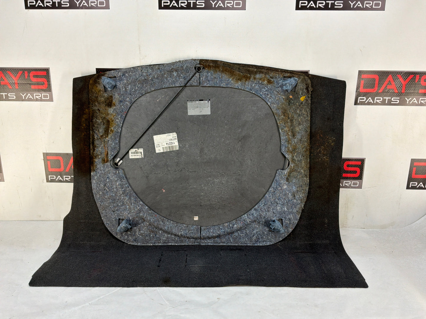 2015 Chevy SS Sedan Spare Tire Trunk Compartment Carpet Floor Panel Cover OEM