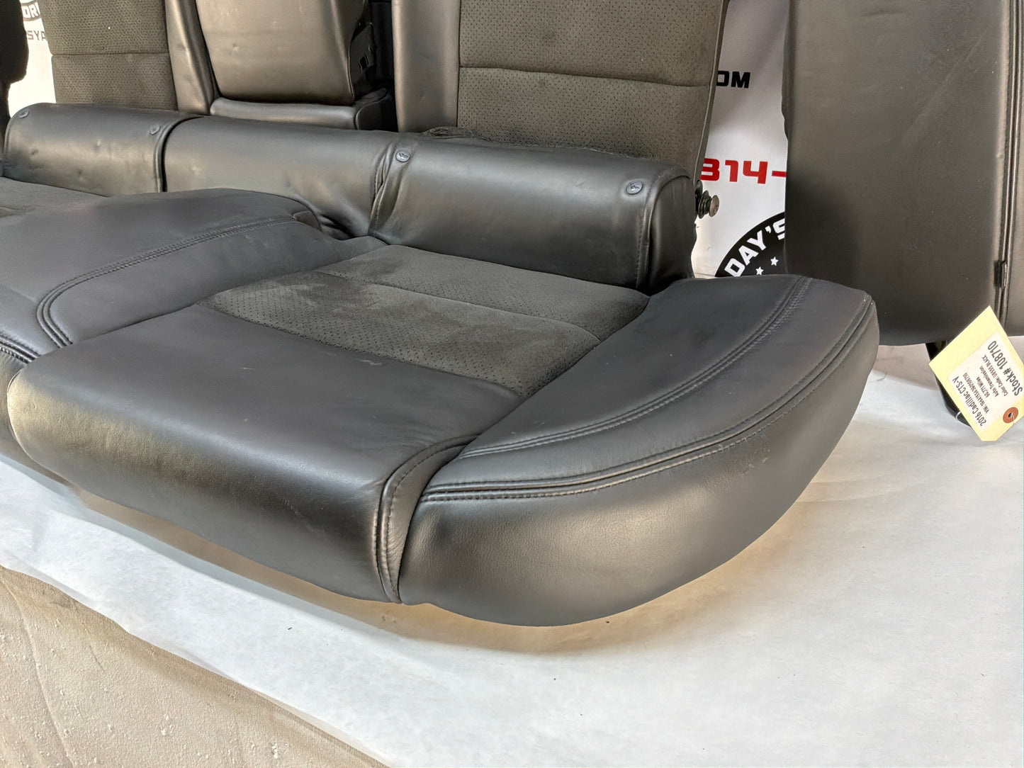 2016 Cadillac CTS-V Seats Recaro Leather Suede Seats Front & Rear OEM