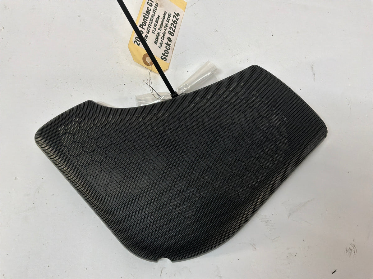 2006 Pontiac GTO LH Driver Front Door Panel Speaker Grill Stock OEM