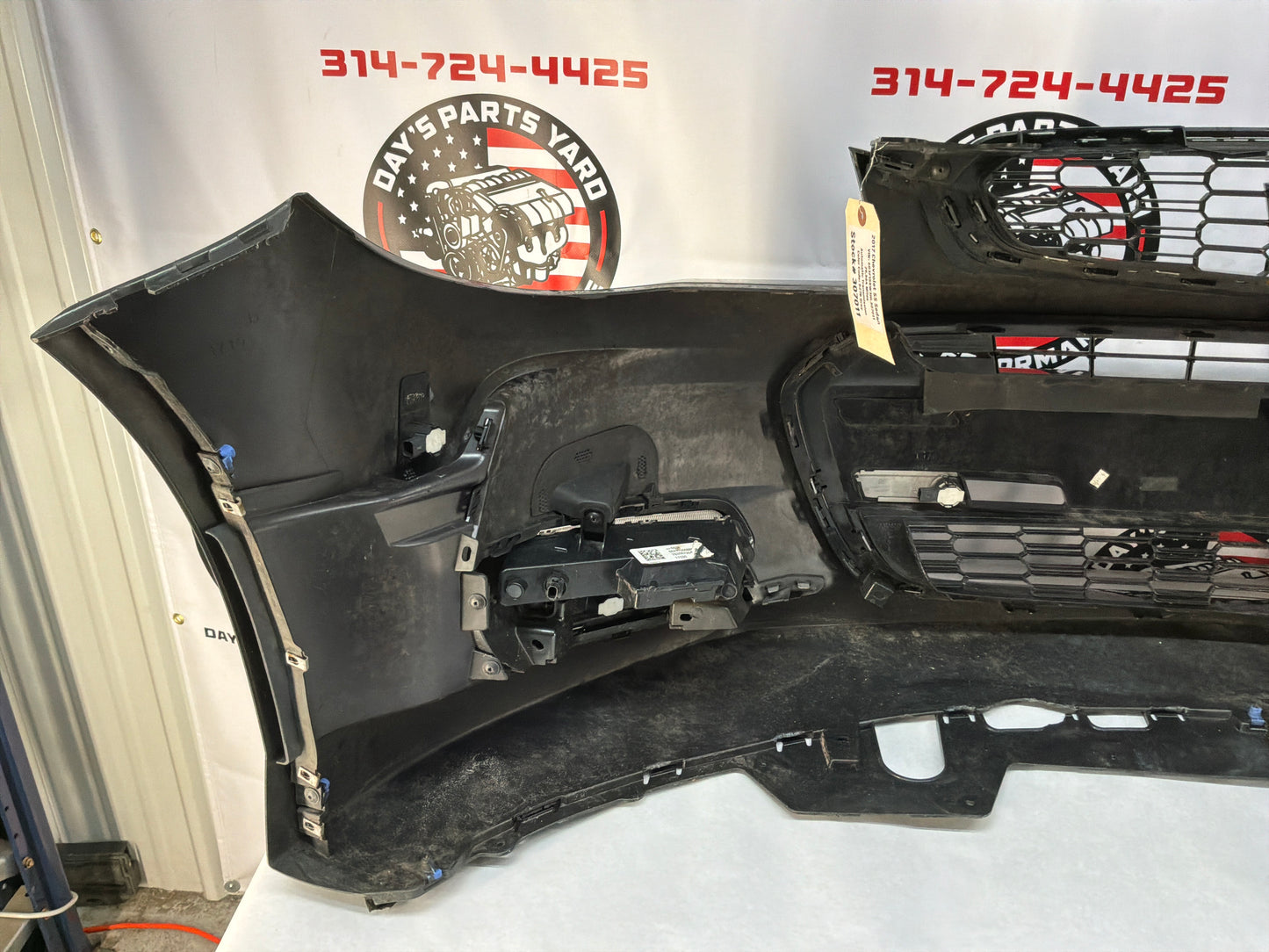 2017 Chevy SS Sedan Complete Front Bumper Fascia Cover Gray OEM
