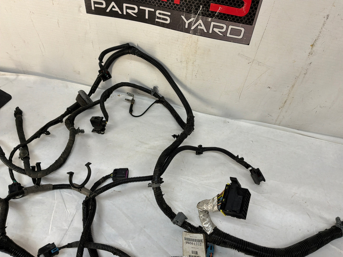 2014 Chevy Camaro ZL1 Engine Bay Head Lamp Light Firewall Wire Wiring Harness OEM