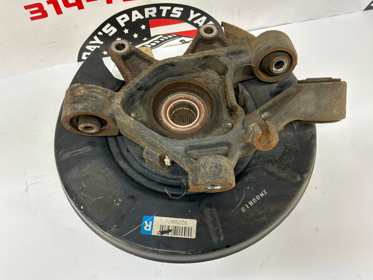 2014 Chevy SS Sedan RH Passenger Rear Suspension Spindle Hub Knuckle Wheel Bearing OEM