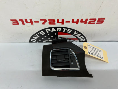 2017 Chevy SS Sedan LH Driver Suede Dash Vent Trim Panel OEM