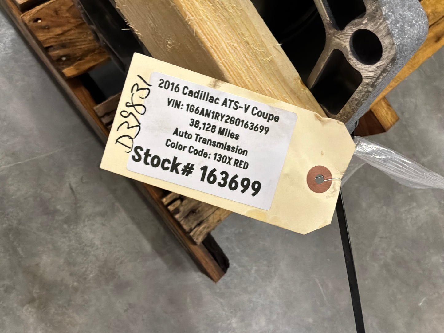 2016 Cadillac ATS-V Coupe Automatic Transmission 8L90 OEM