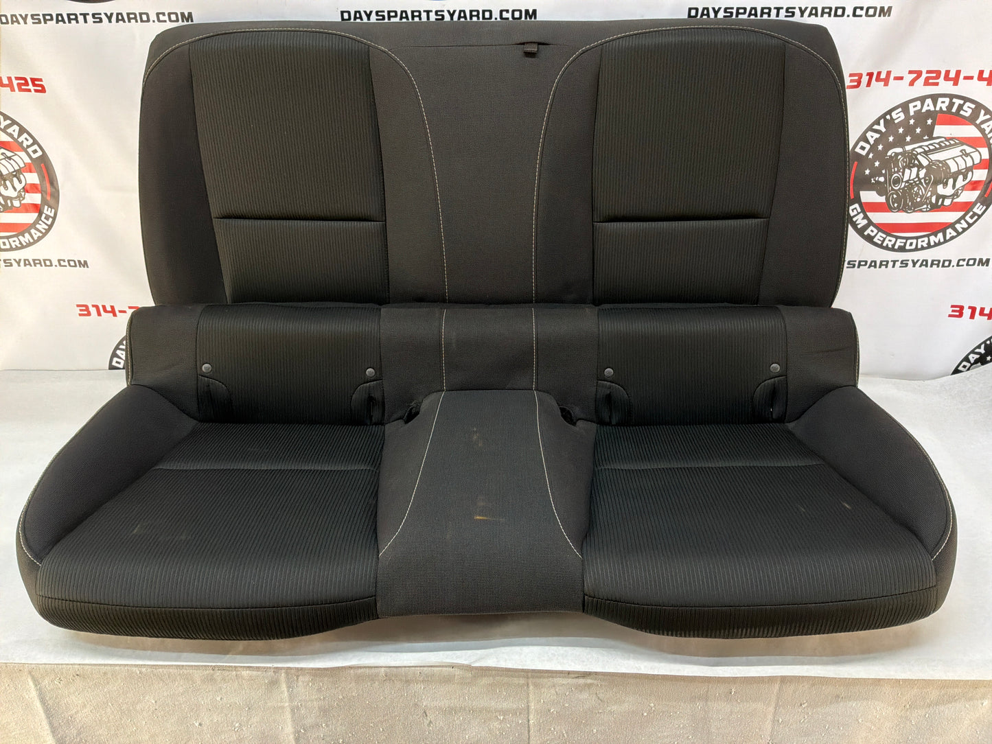 2014 Chevy Camaro SS Seats Front and Rears Black Cloth OEM