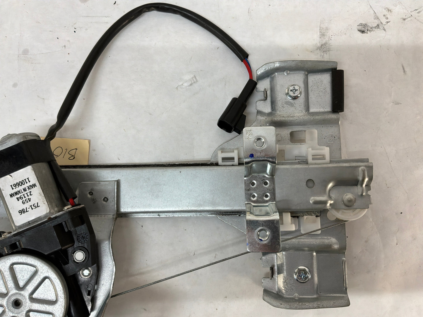 2008 Pontiac G8 GT LH Driver Rear Door Window Regulator Motor OEM