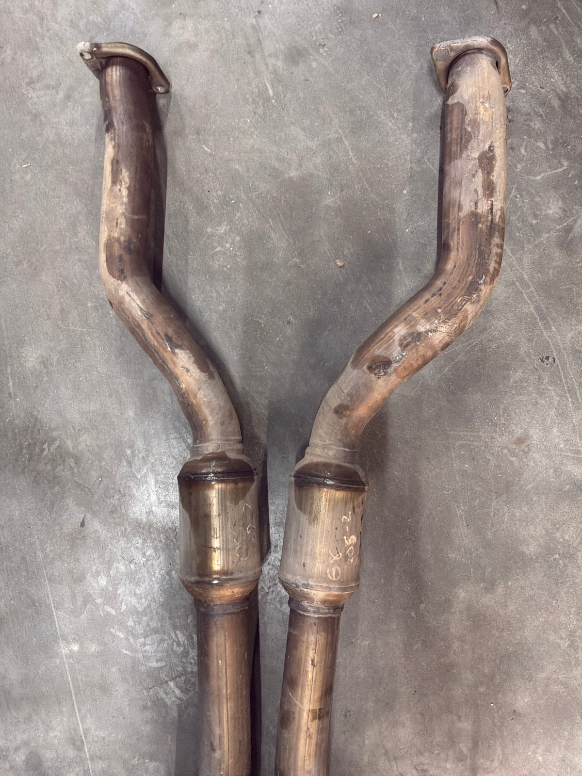 2009 Cadillac CTS-V Factory OEM Cat Back Exhaust Mufflers