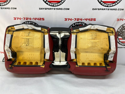 2004 Pontiac GTO Red Leather Seats Fronts and Rears OEM