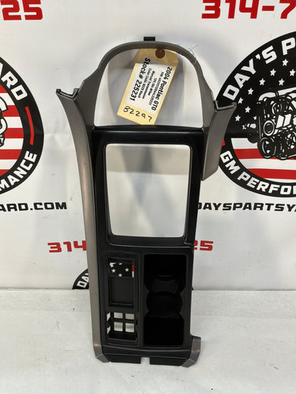 2004 Pontiac GTO Center Console Shifter Bezel Trim Plate OEM