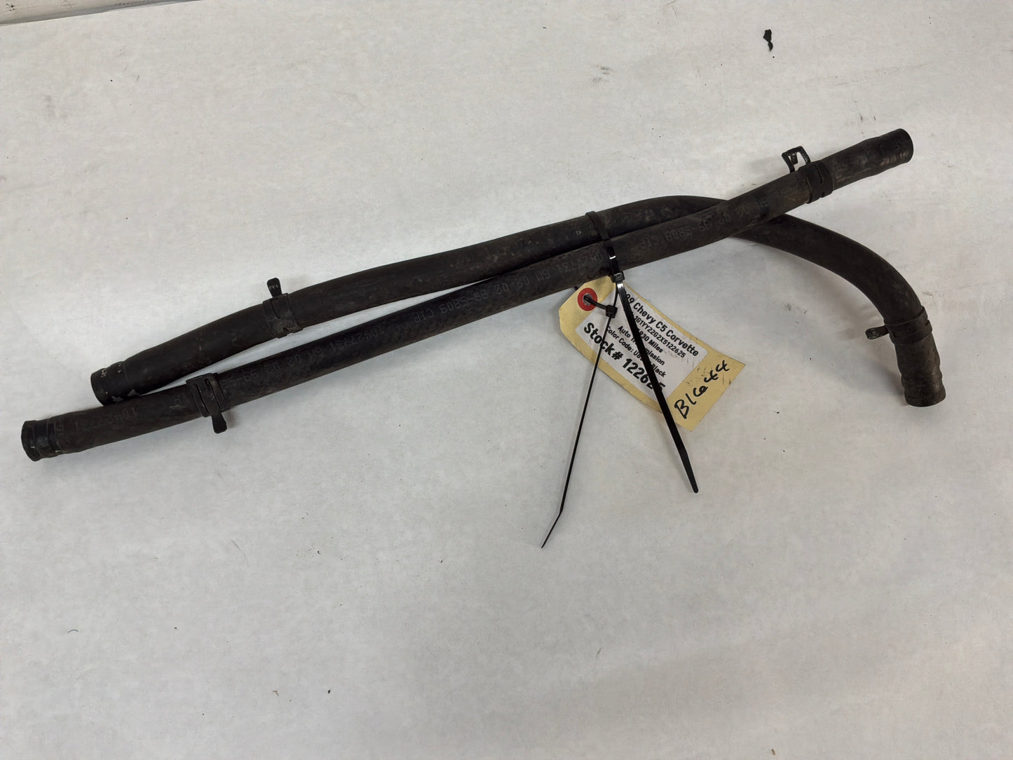 1999 Chevy Corvette Heater Core Hose OEM