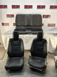 2013 Chevy Camaro SS Seats Fronts and Rears Black Leather OEM