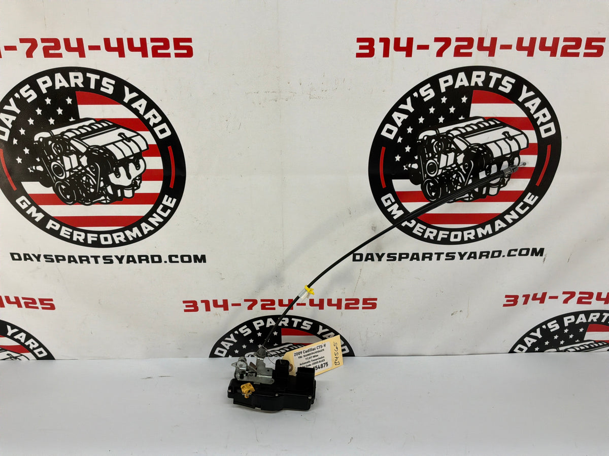 2009 Cadillac CTS-V LH Driver Front Door Lock Actuator OEM
