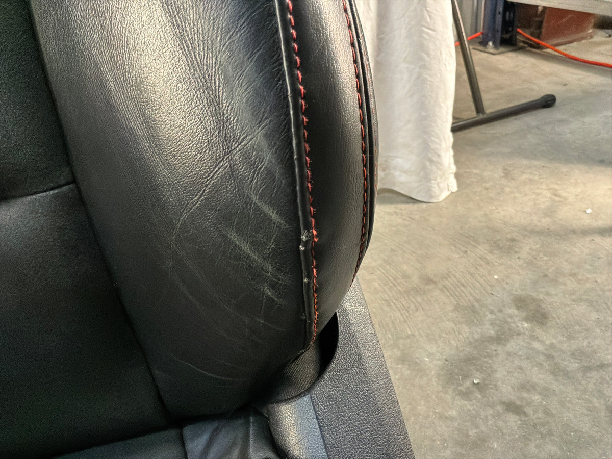 2013 Chevy Camaro ZL1 Seats Black Leather Suede Alcantara Front and Rear OEM