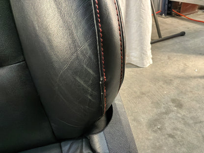 2013 Chevy Camaro ZL1 Seats Black Leather Suede Alcantara Front and Rear OEM