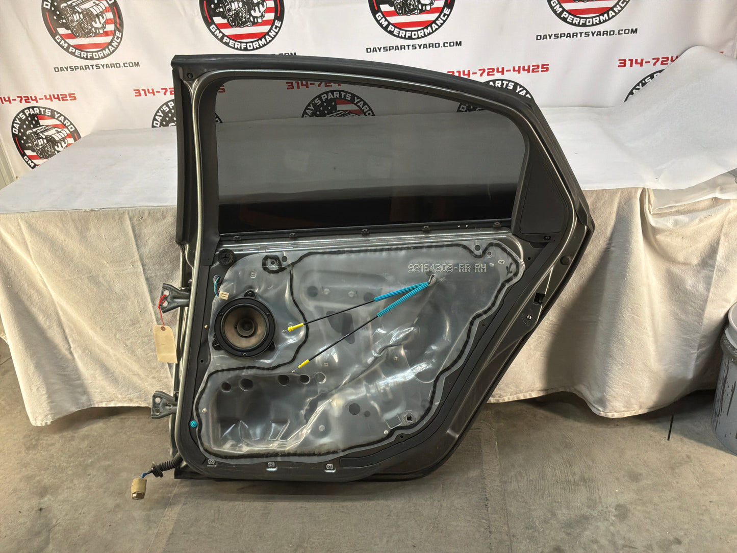 2011 Chevy Caprice PPV RH Passenger Rear Exterior Door OEM