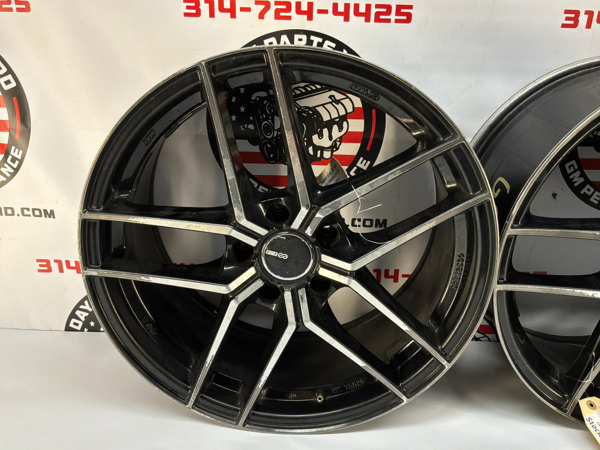 2014 Chevy SS Sedan Enkei RPF1 Wheels Rims 19x8 19x9