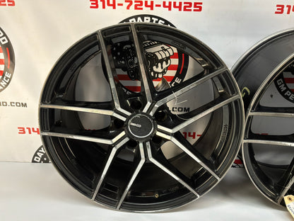 2014 Chevy SS Sedan Enkei RPF1 Wheels Rims 19x8 19x9